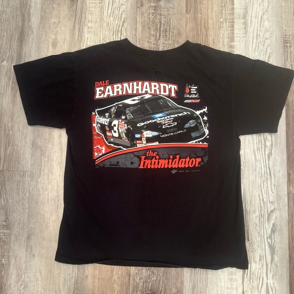 Nascar Winners Circle Dale Earnhardt The Intimidator Double Side T-Shirt Sz L - Picture 6 of 9